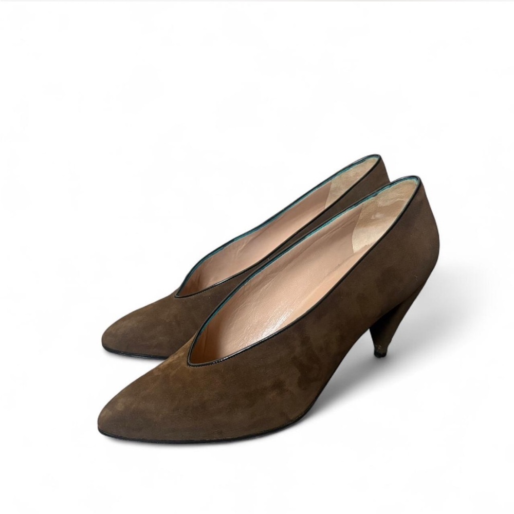 MAUD FRIZON Brown Heels Classic Pointed Toe